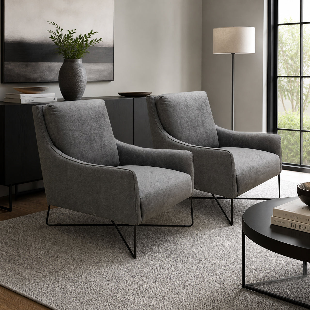 Sillón Shangai Natuzzi en tela (Regina)