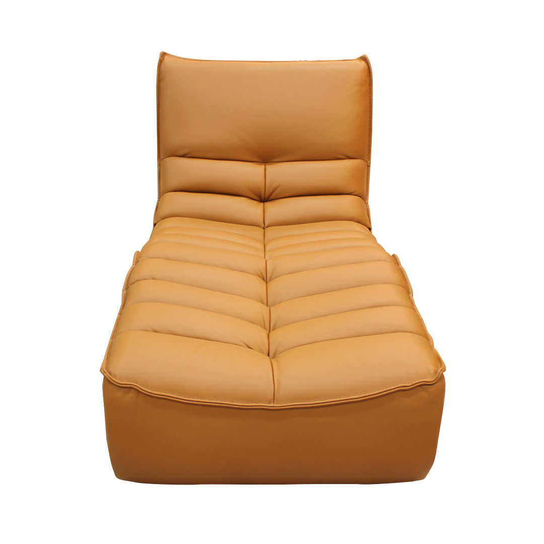 Chaise Longue Zip Relax de piel