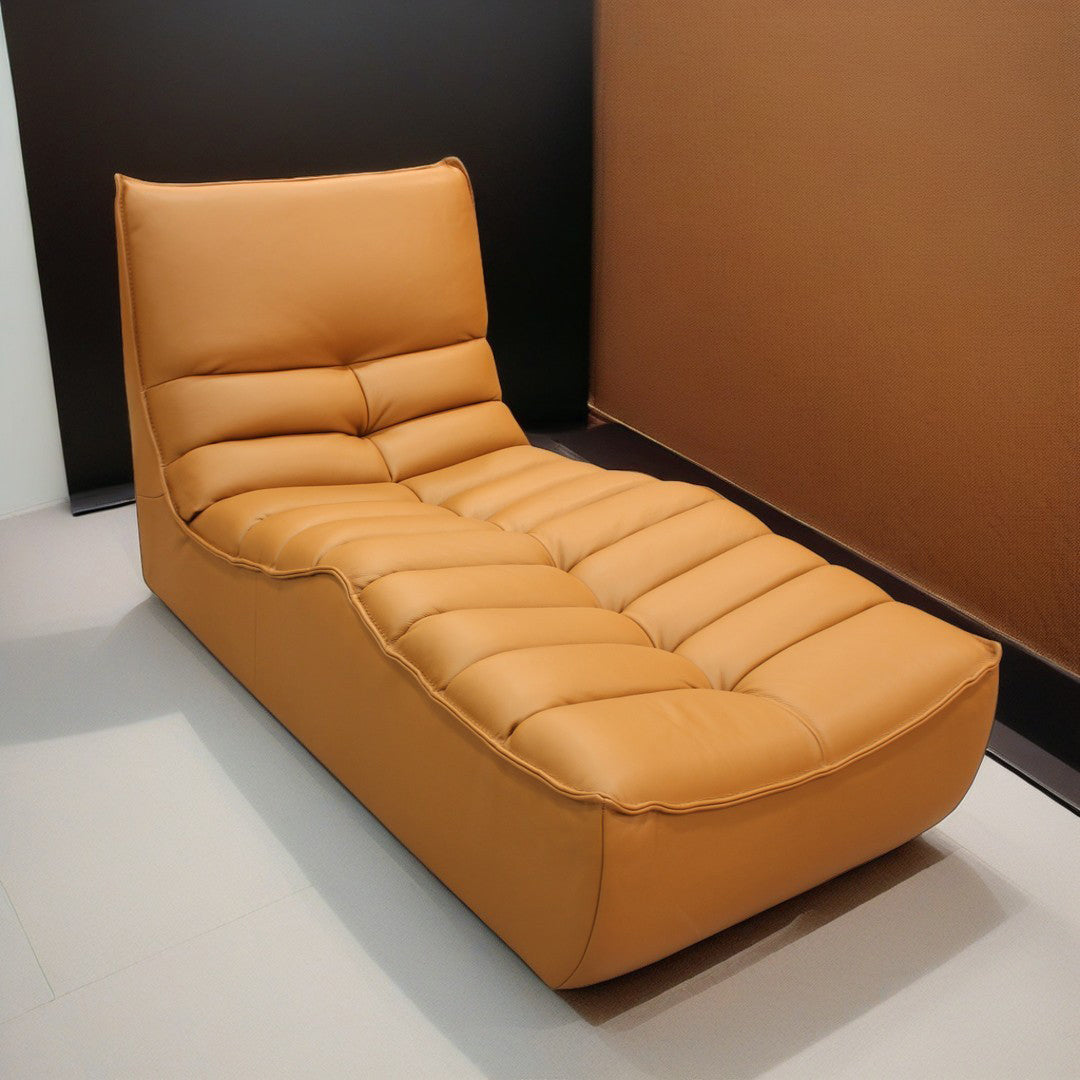 Chaise Longue Zip Relax de piel