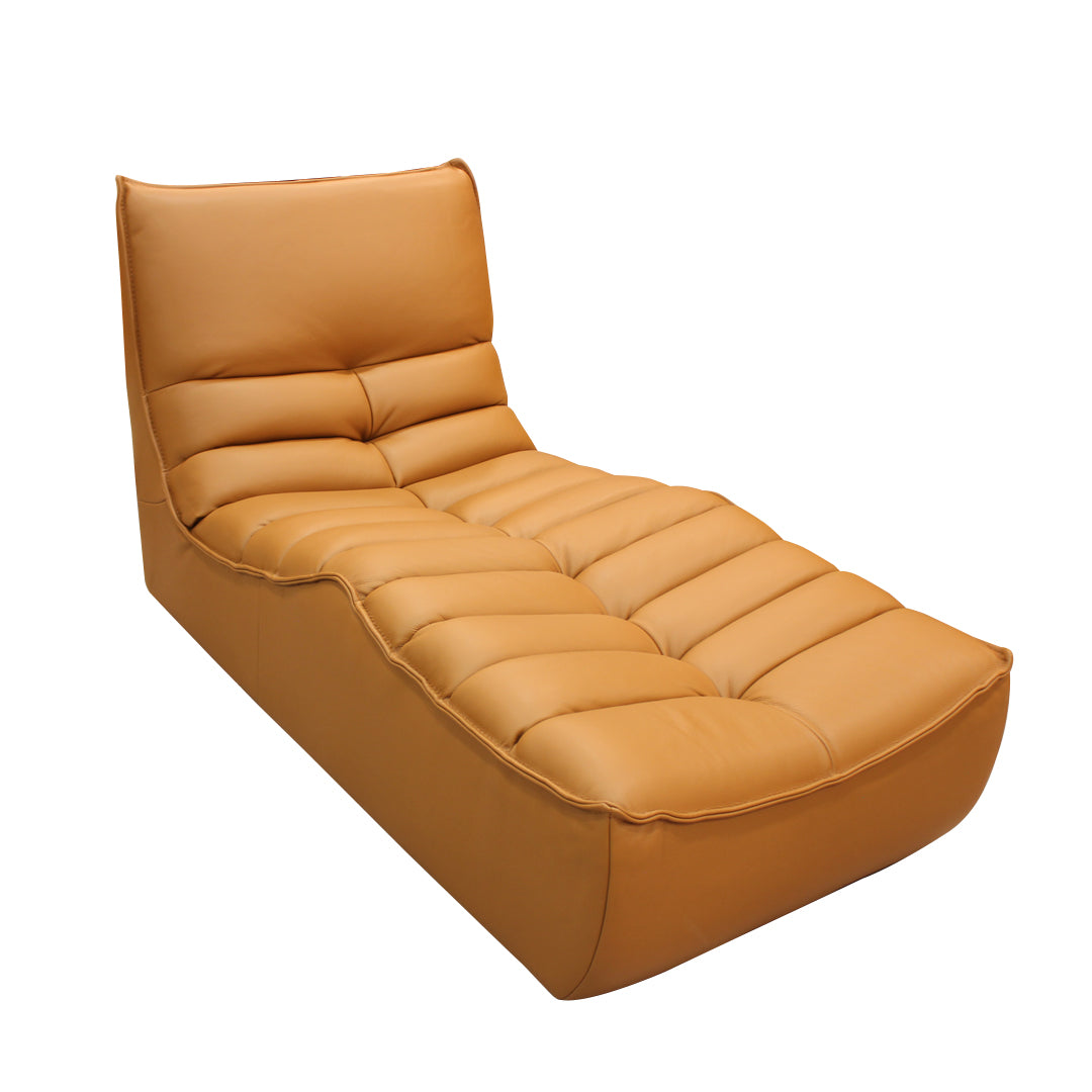 Chaise Longue Zip Relax de piel