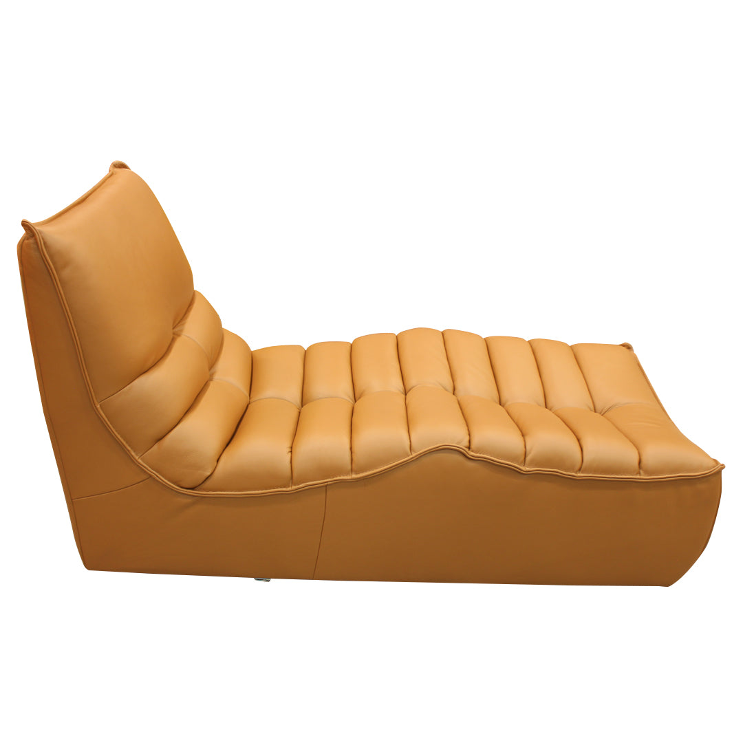 Chaise Longue Zip Relax de piel