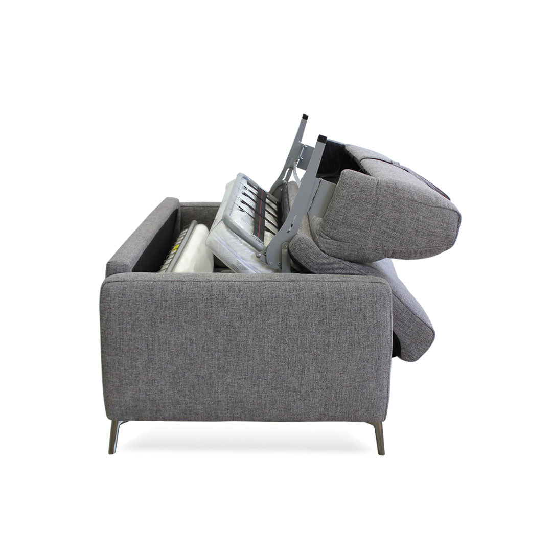 Sofá cama Fascino Natuzzi en tela minerva