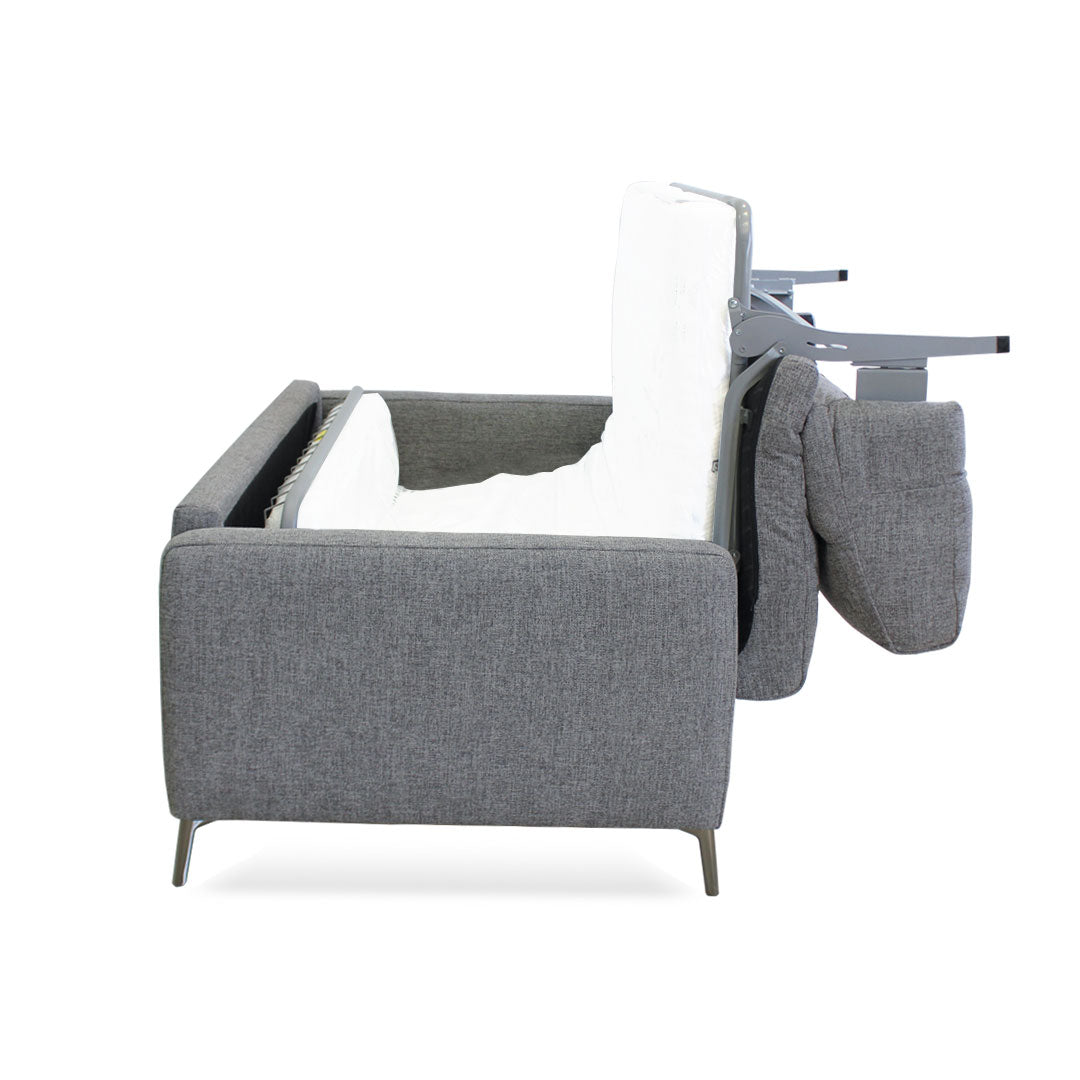 Sofá cama Fascino Natuzzi en tela minerva