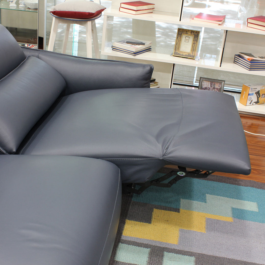 Sofá Stupore Reclinable de 3 plazas de piel Natuzzi