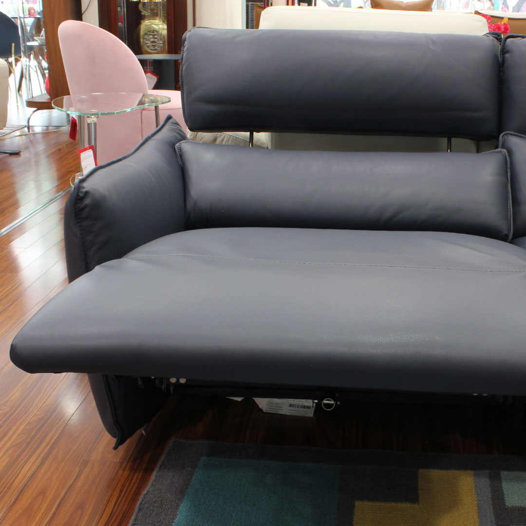 Sofá Stupore Reclinable de 3 plazas de piel Natuzzi