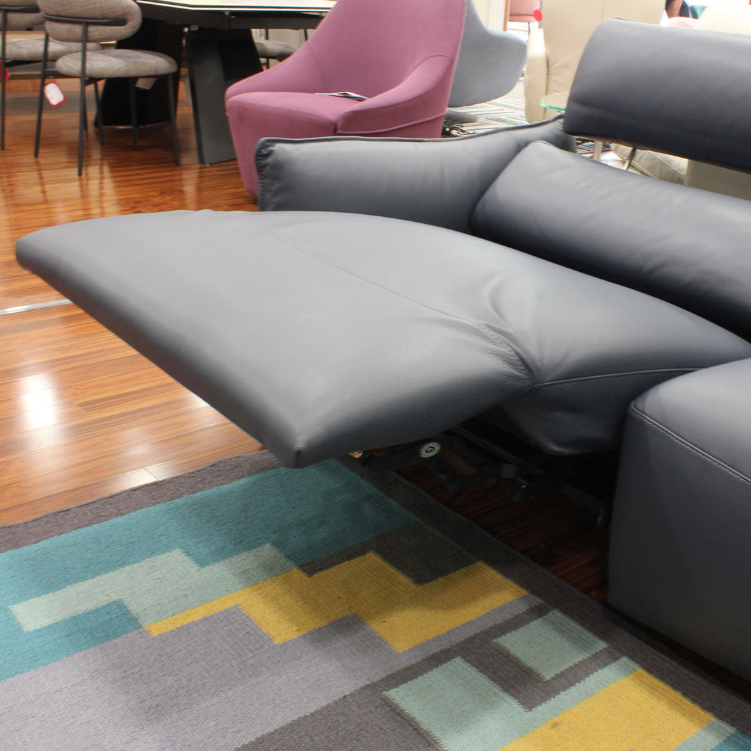 Sofá Stupore Reclinable de 3 plazas de piel Natuzzi