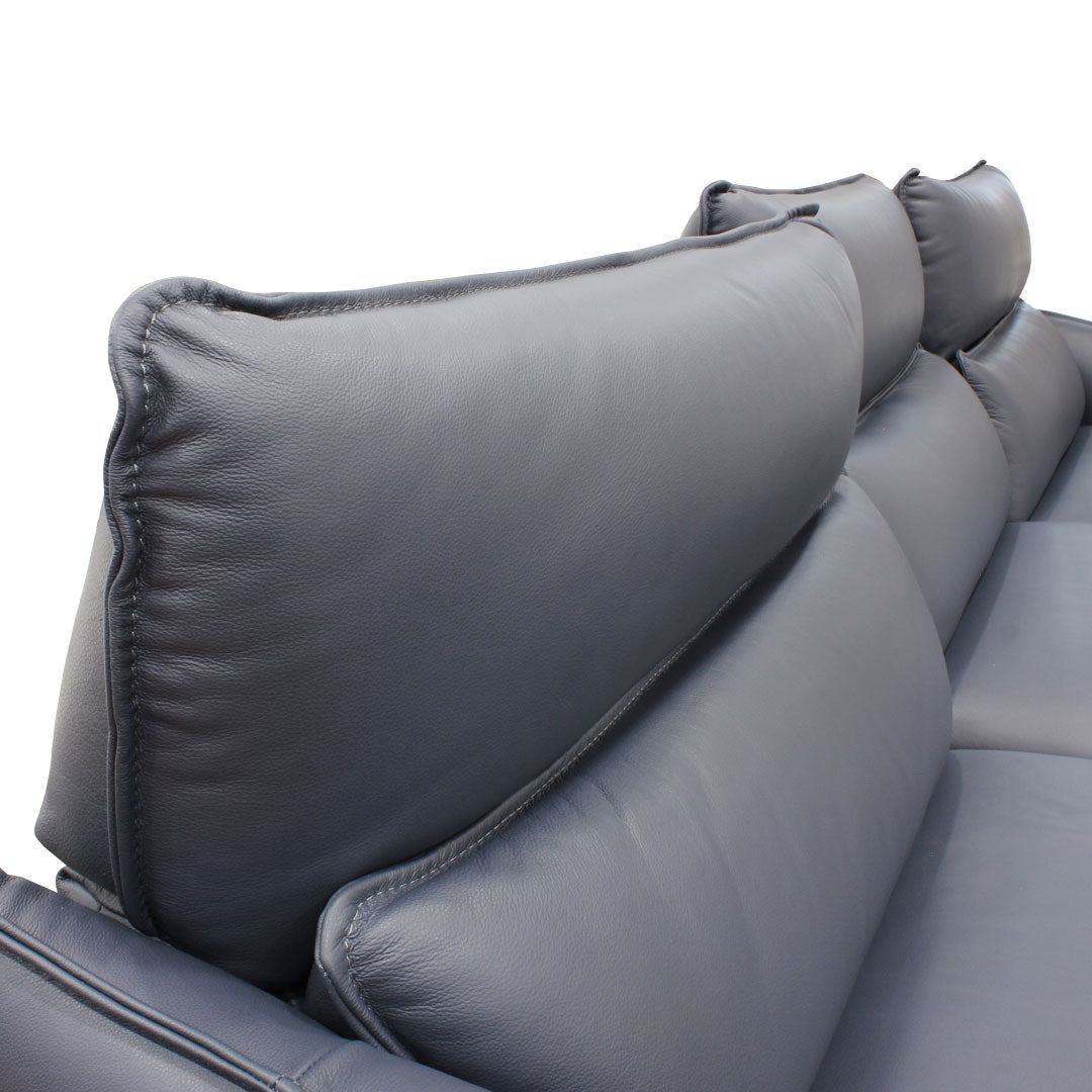 Sofá Stupore Reclinable de 3 plazas de piel Natuzzi