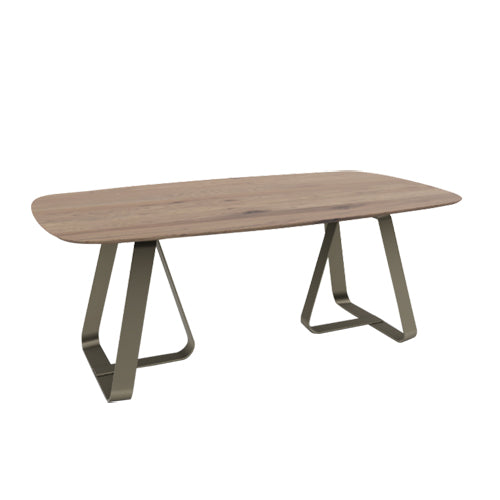mesa sunshine fija con borde redondeado FSW 200