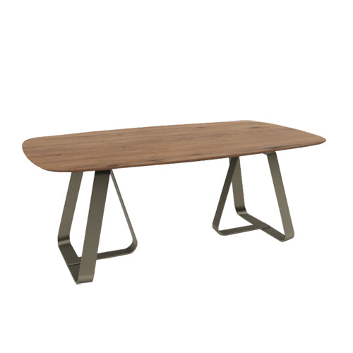 mesa sunshine fija con borde redondeado FSW 200