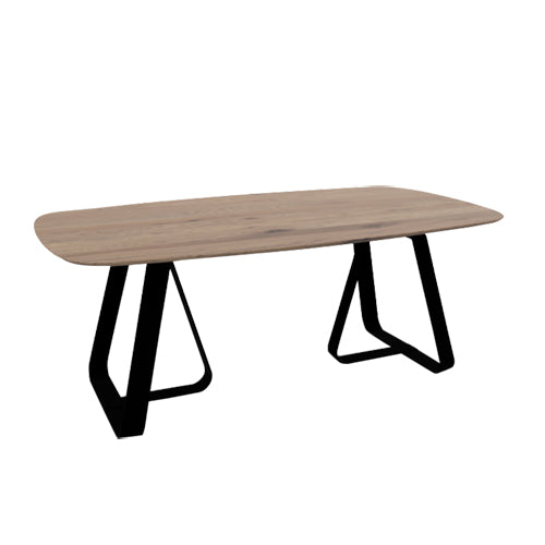 mesa sunshine fija con borde redondeado FSW 200