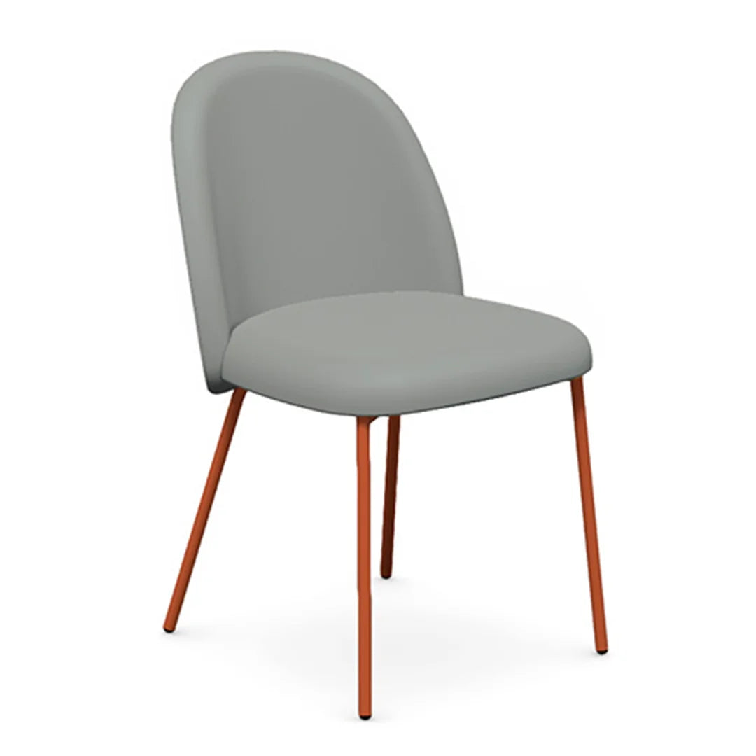 Silla de diseño Italiano Tuka de terciopelo. Muebles Italianos  variant