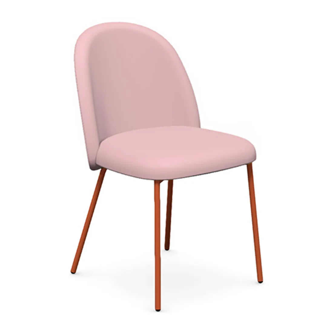 Silla de diseño Italiano Tuka de terciopelo. Muebles Italianos variant