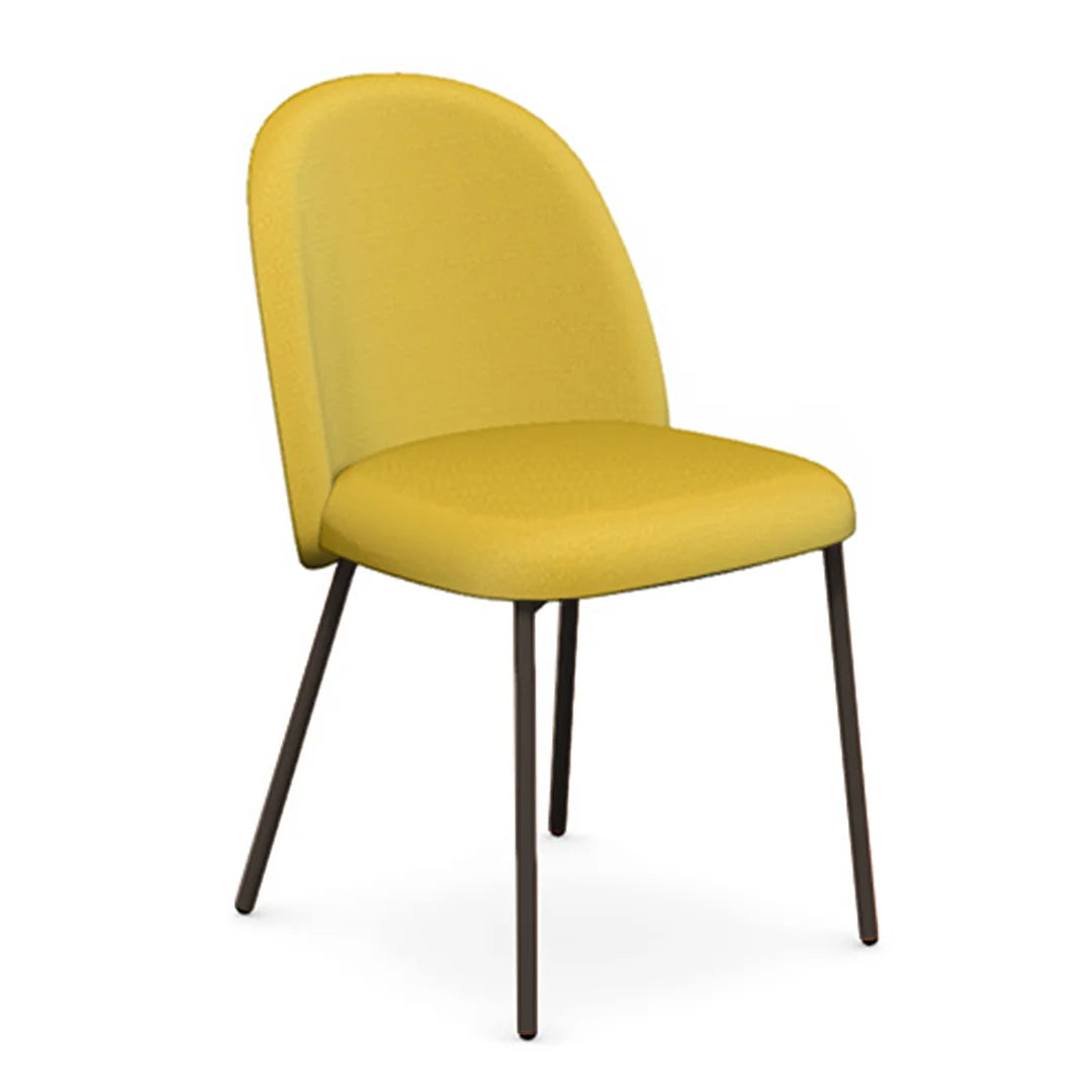 Silla de diseño Italiano Tuka de tela. Muebles Italianos variant