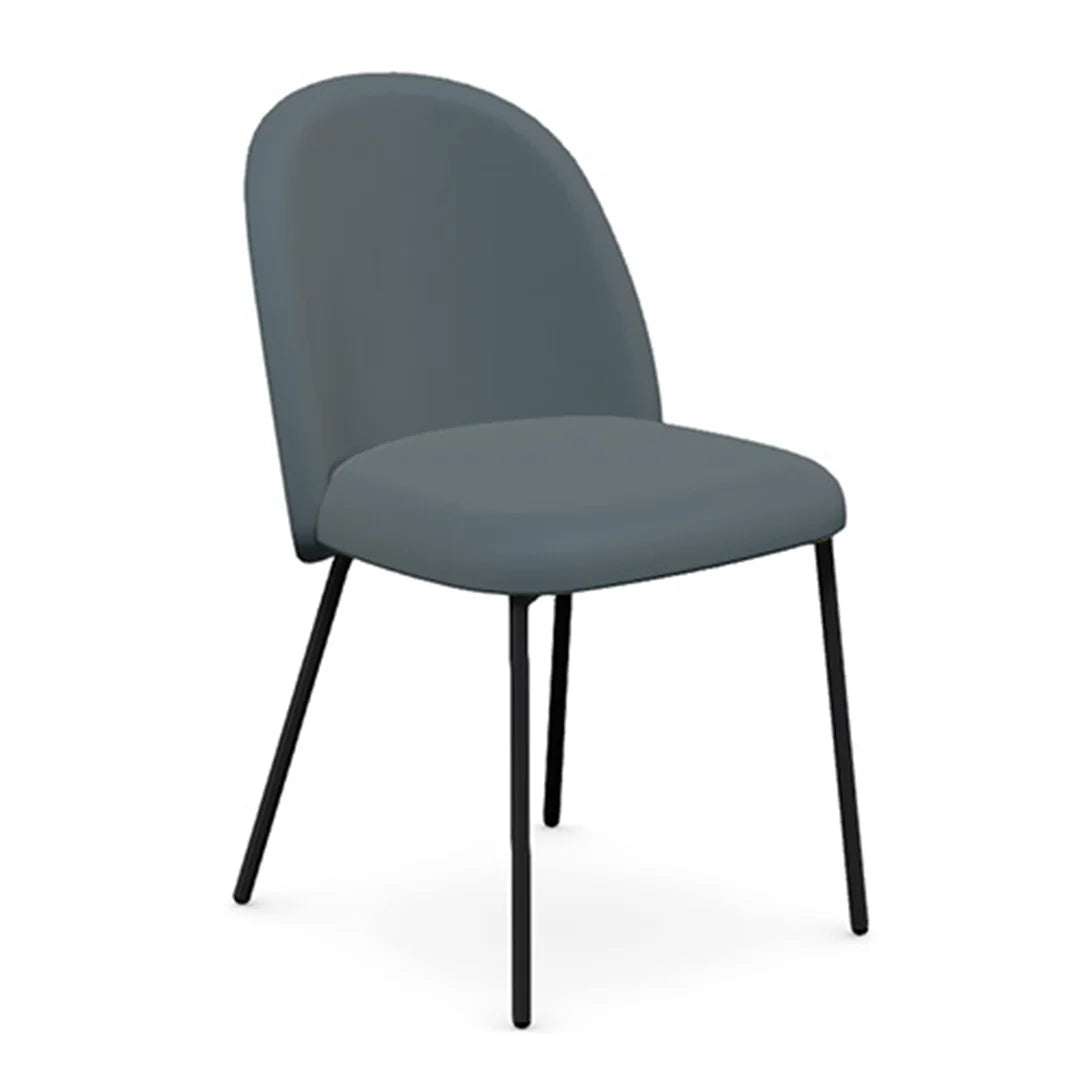 Silla de diseño Italiano Tuka de terciopelo. Muebles Italianos variant