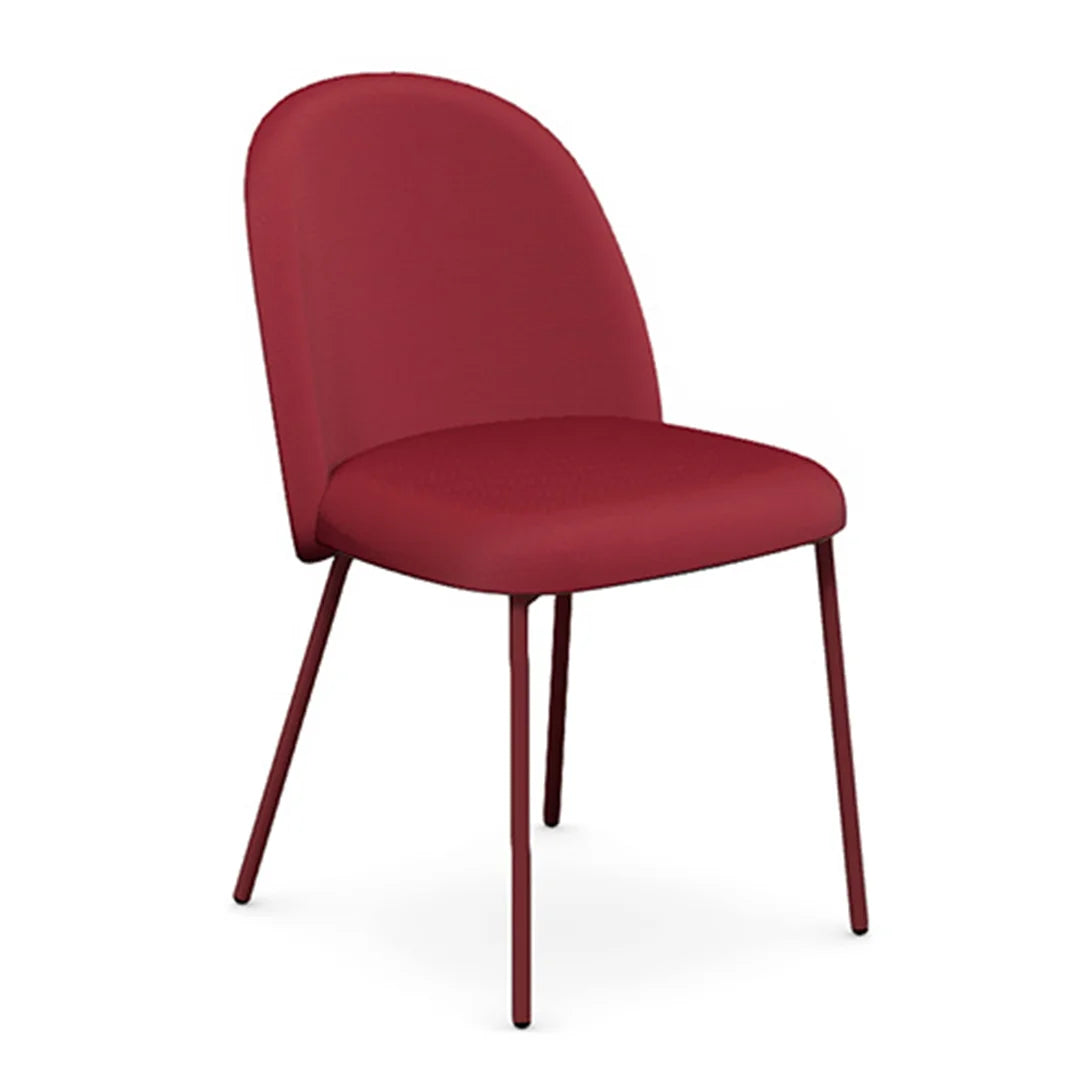 Silla de diseño Italiano Tuka de tela. Muebles Italianos variant