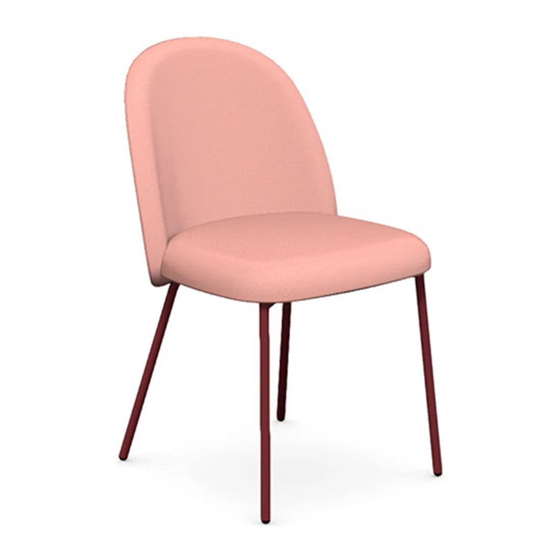 Silla de diseño Italiano Tuka de tela. Muebles Italianos variant