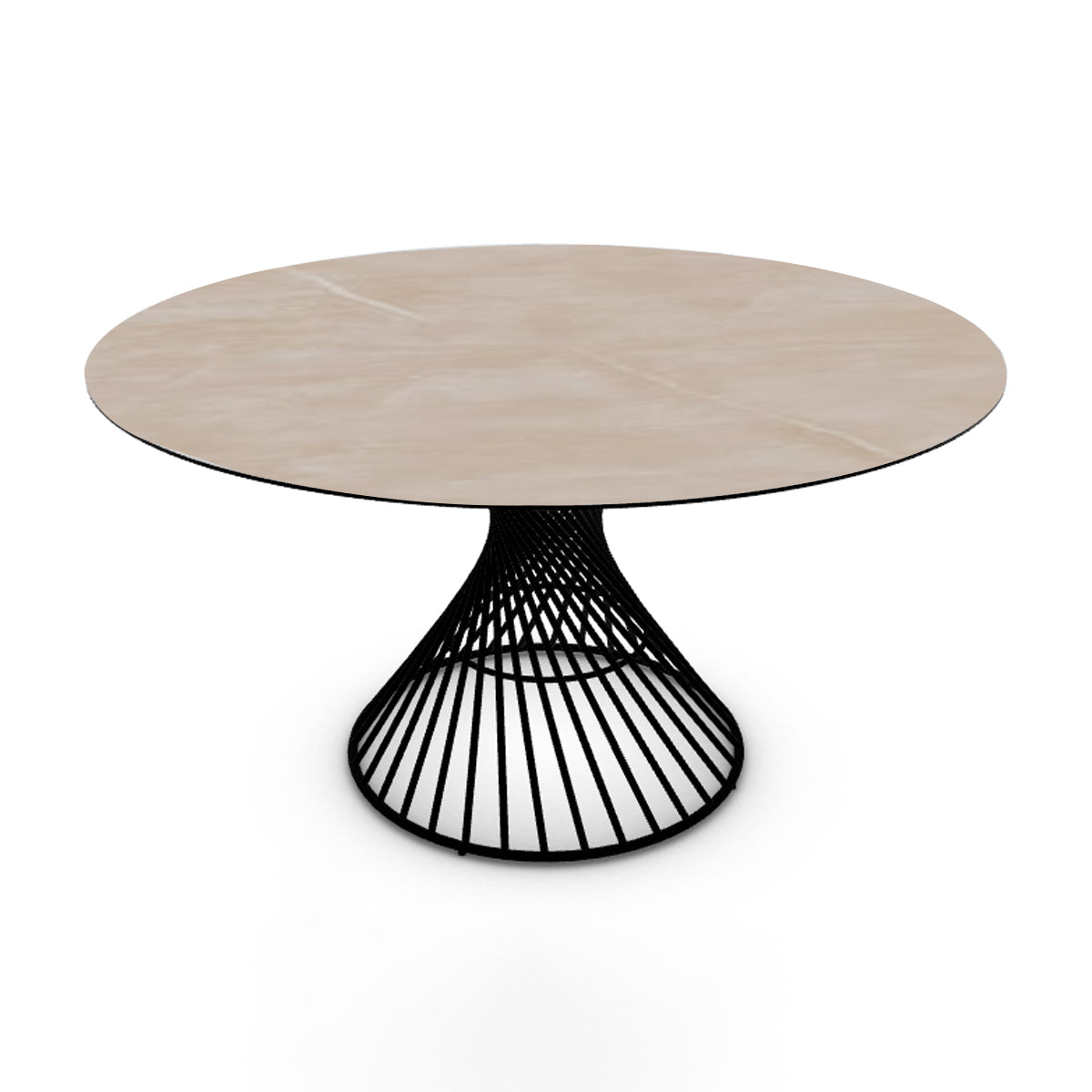 mesa de comedor redonda vortex 140 cm