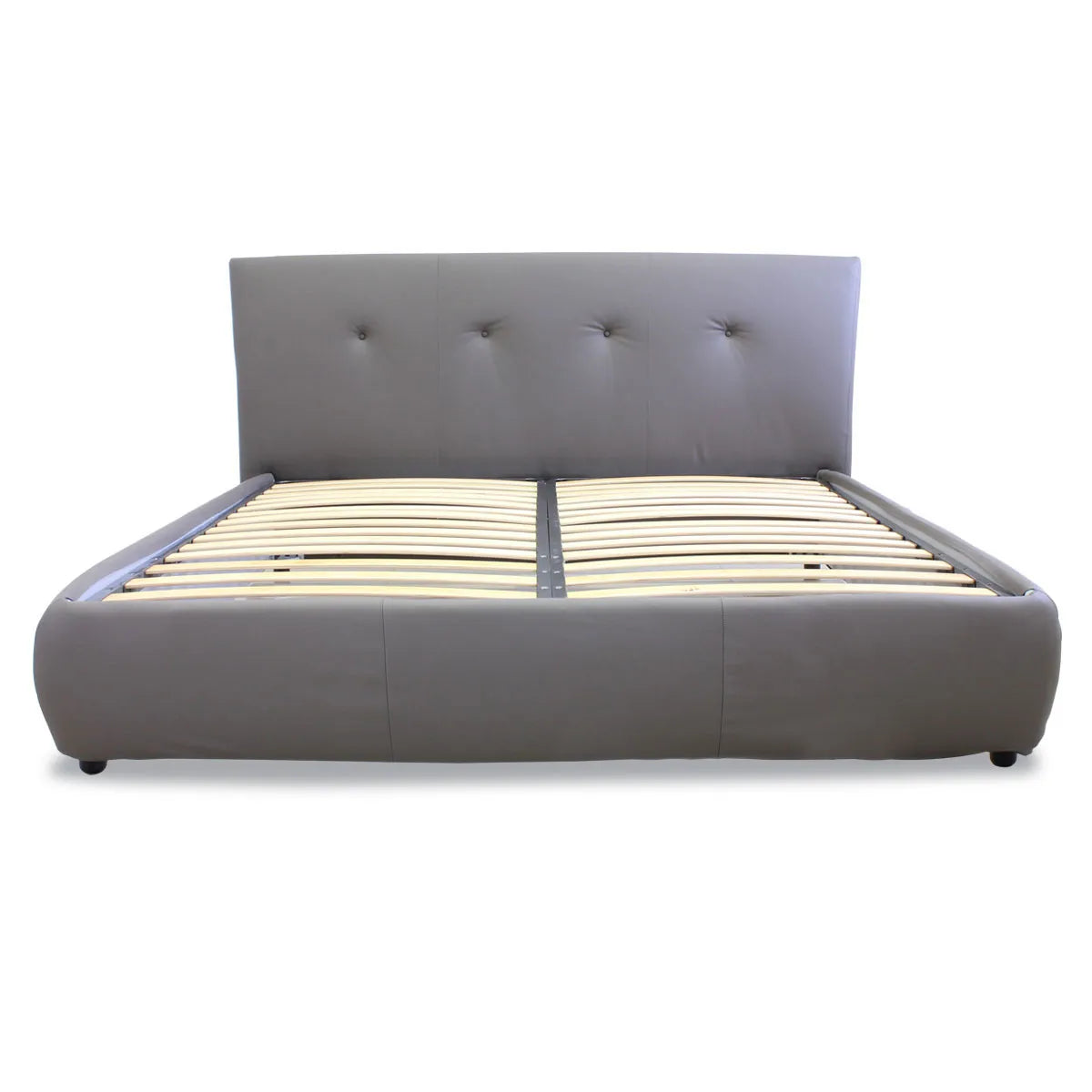 Cama Zico Queen Size en Piel. Muebles Italianos