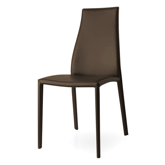 Silla Aida de Piel para Comedor