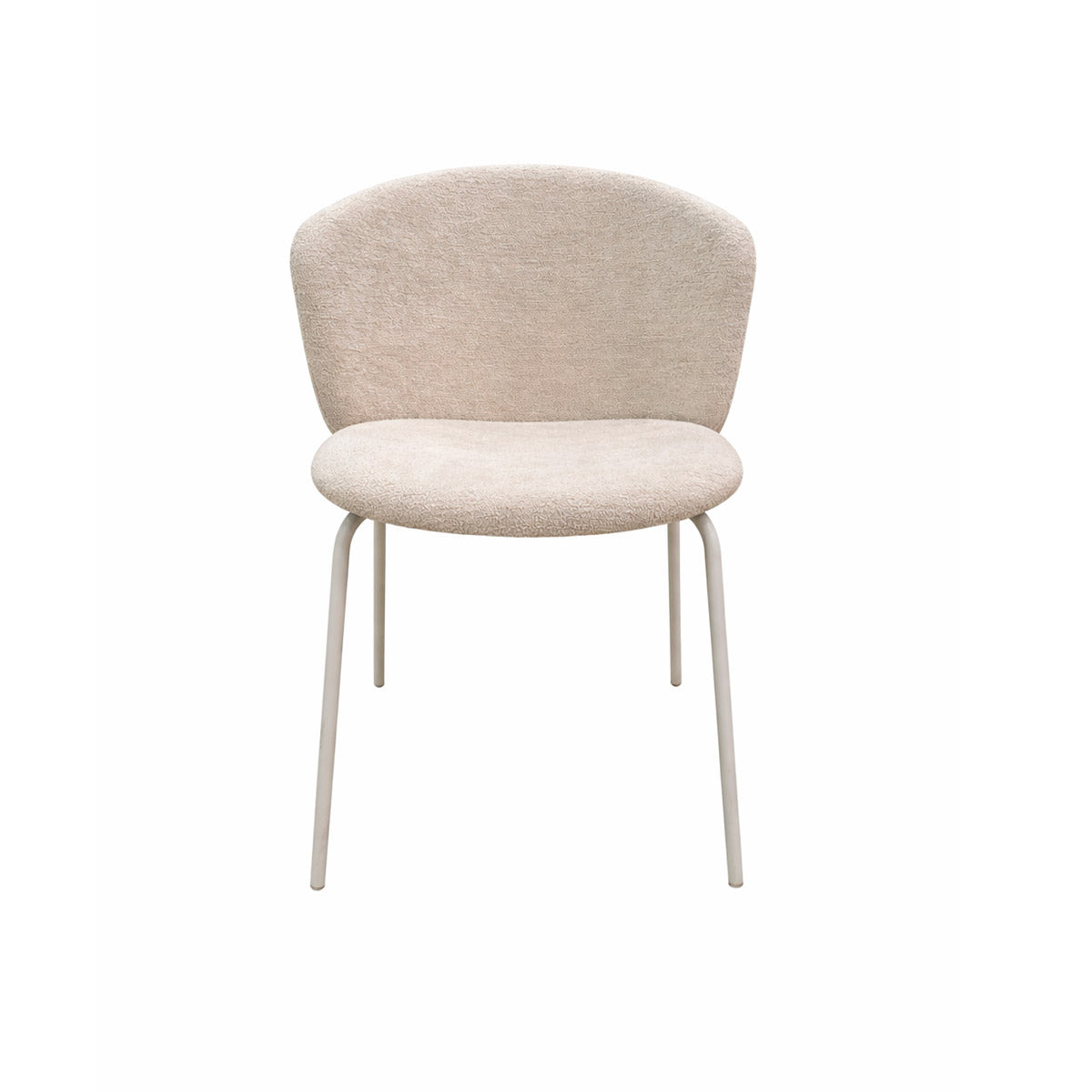 Silla italiana para comedor Desy Mid en tela Etienne