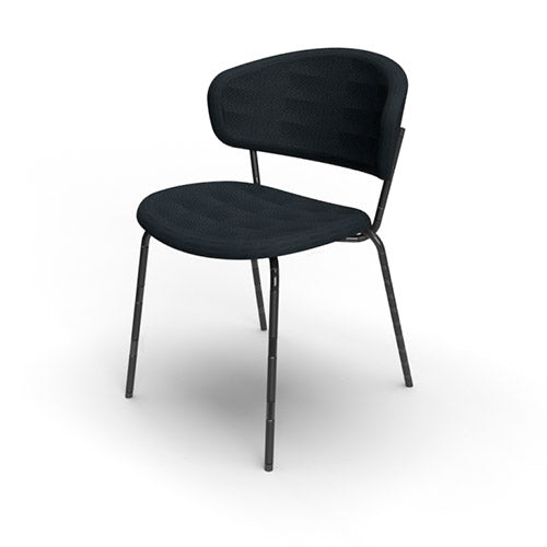 Silla italiana para comedor Desy de metal