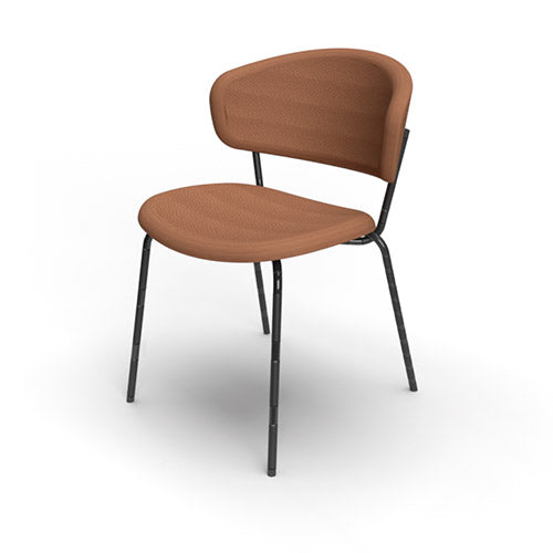 Silla italiana para comedor Desy de metal