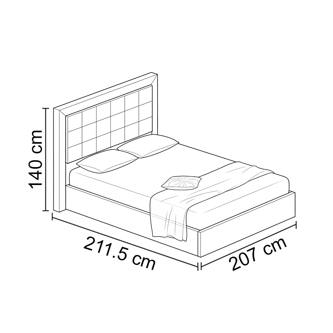 Cama King Size Imperia