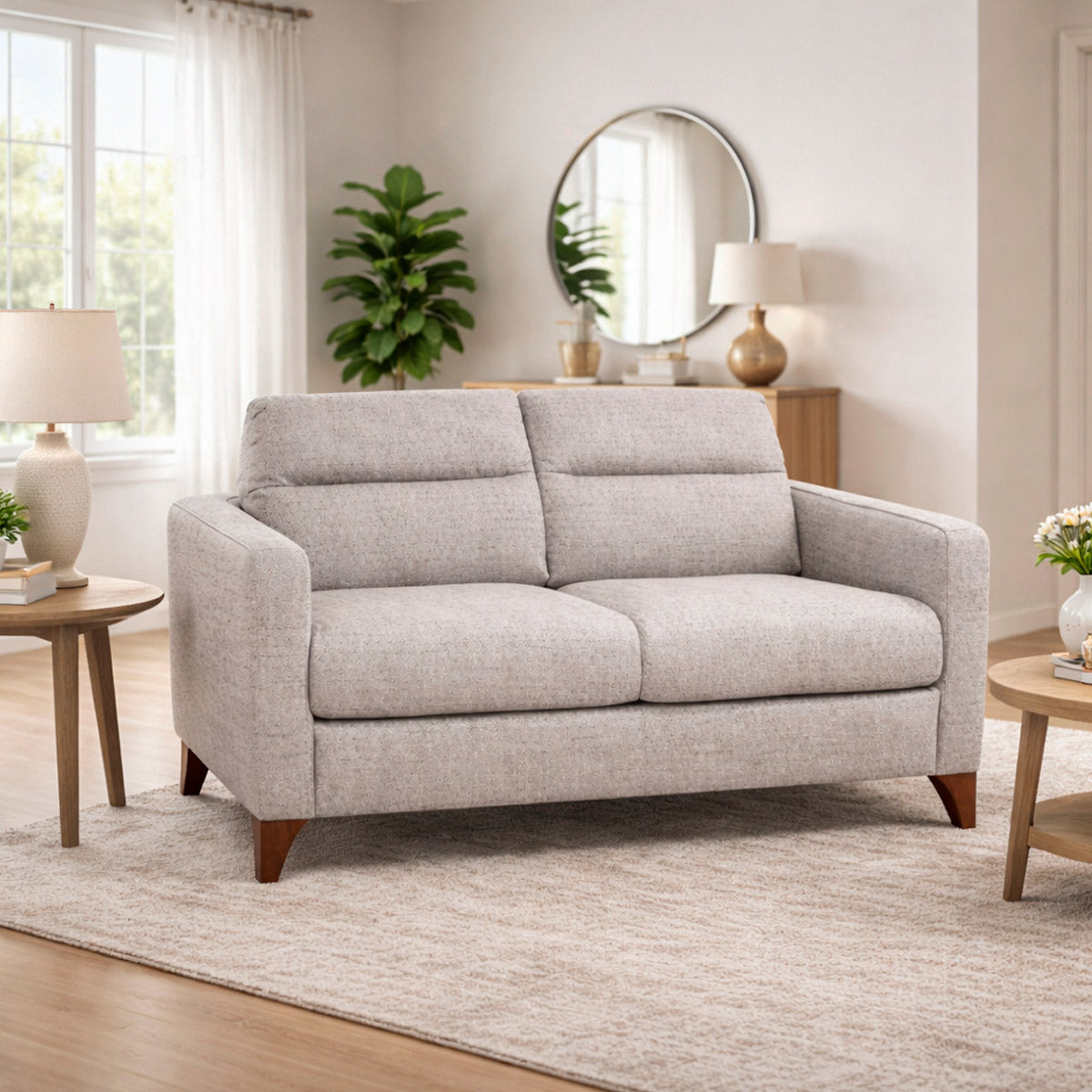 Love Seat Fascino Natuzzi en Tela