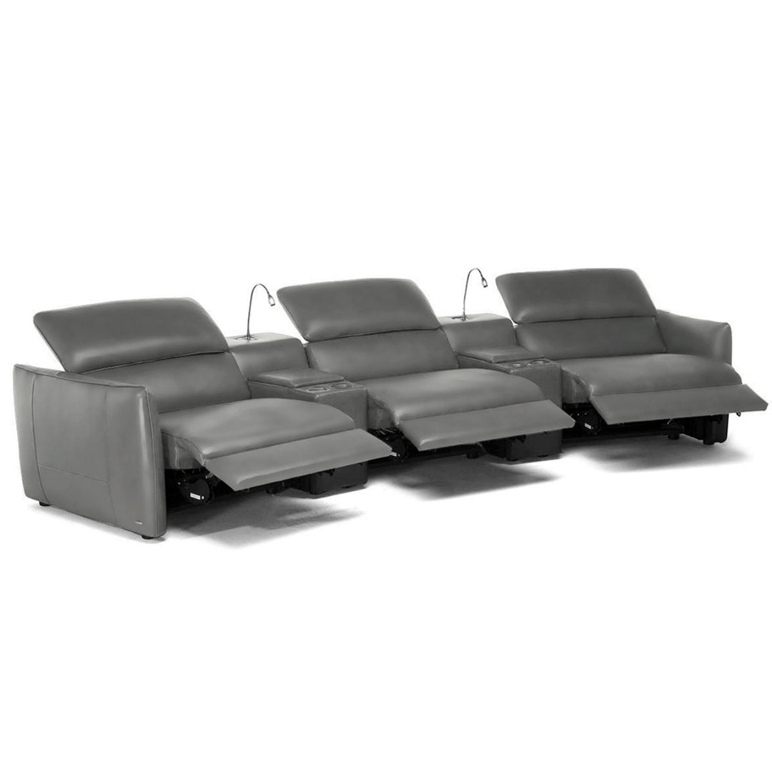 Sala Meraviglia Natuzzi en piel