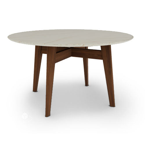 Mesa Abrey Redonda 160 cm para Comedor