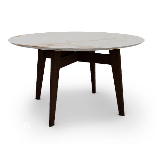 Mesa Abrey Redonda 160 cm para Comedor