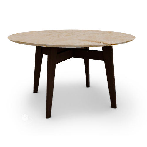 Mesa Abrey Redonda 160 cm para Comedor