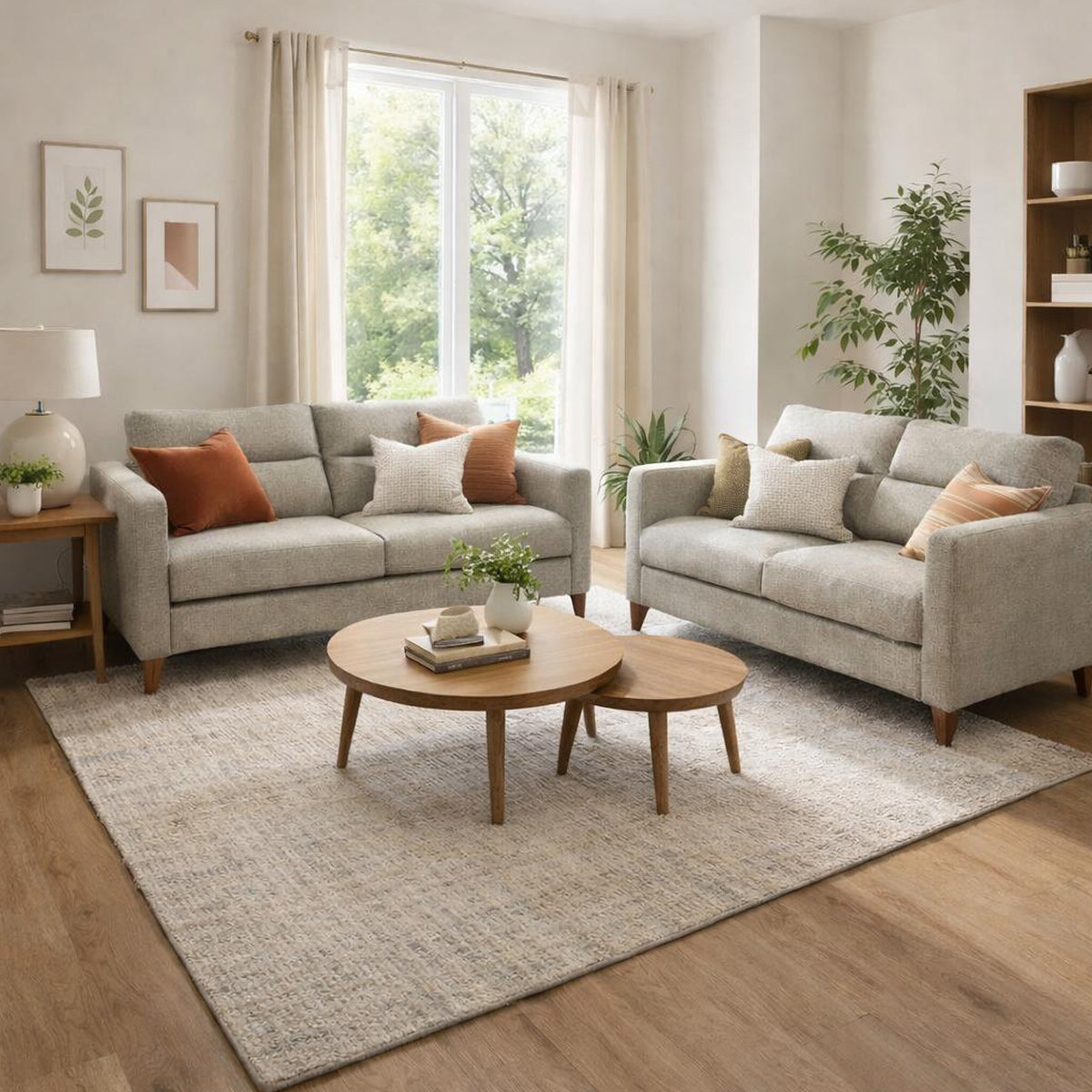 Sala Mediana Fascino Natuzzi en Tela