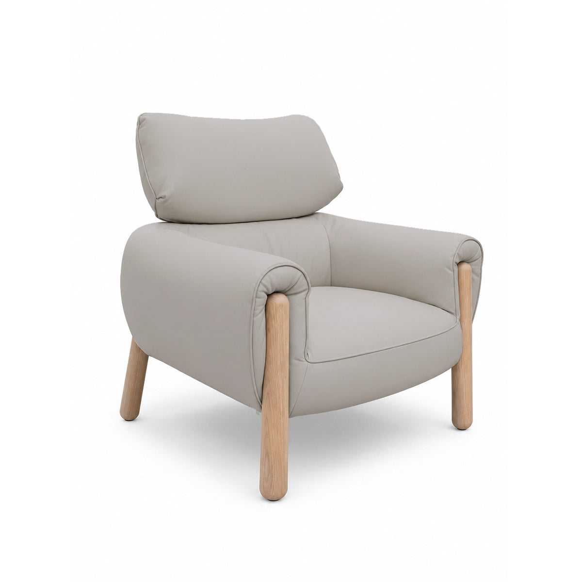 Sillón Olimpia Natuzzi en piel