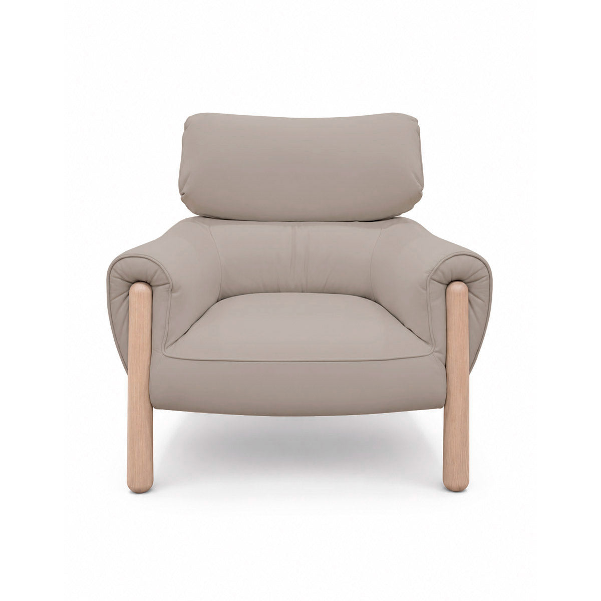 Sillón Olimpia Natuzzi en piel