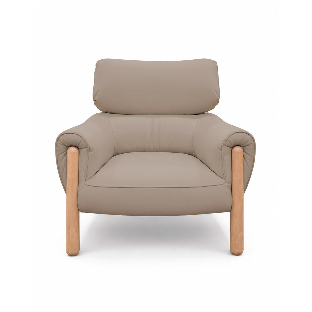 Sillón Olimpia Natuzzi en piel