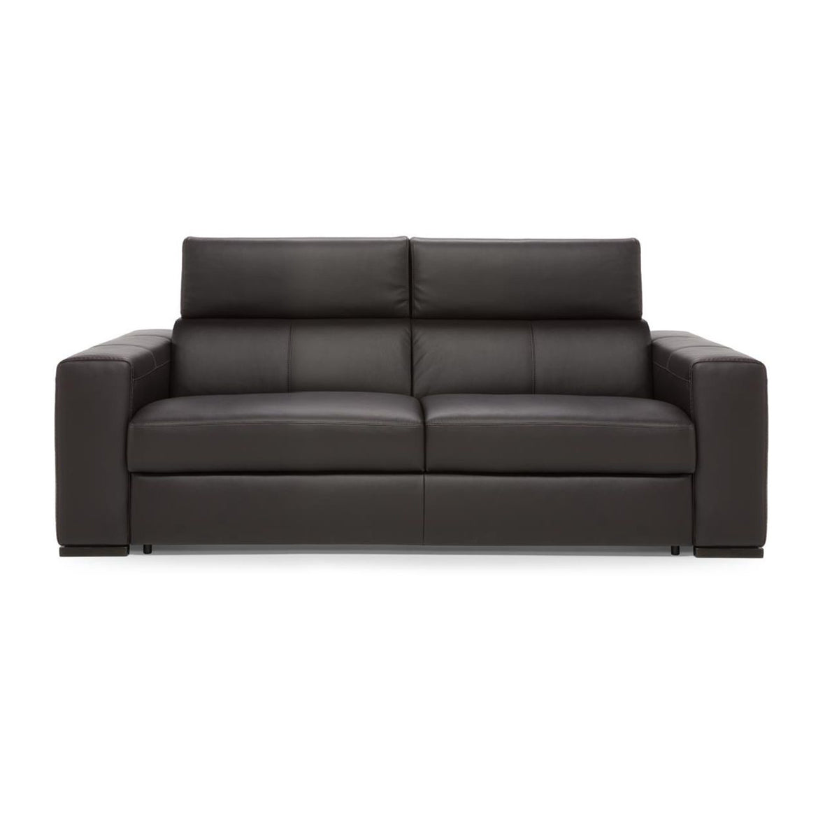 Sofá cama Belvedere Natuzzi en piel