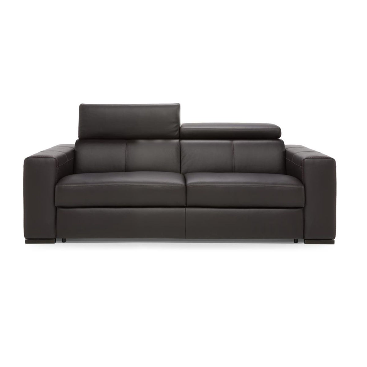 Sofá cama Belvedere Natuzzi en piel