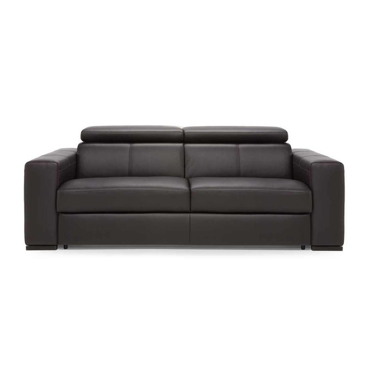 Sofá cama Belvedere Natuzzi en piel