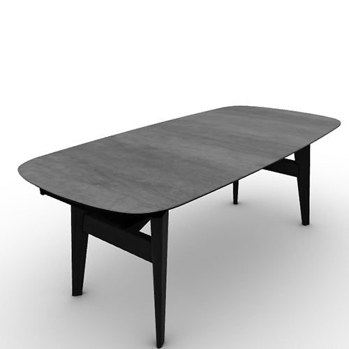 Mesa Abrey Rounded Extensible 200 cm para Comedor. Muebles Italianos