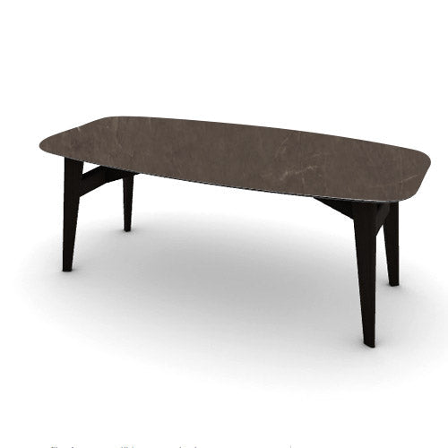 Mesa Abrey Rounded 200 cm para Comedor. Muebles Italianos