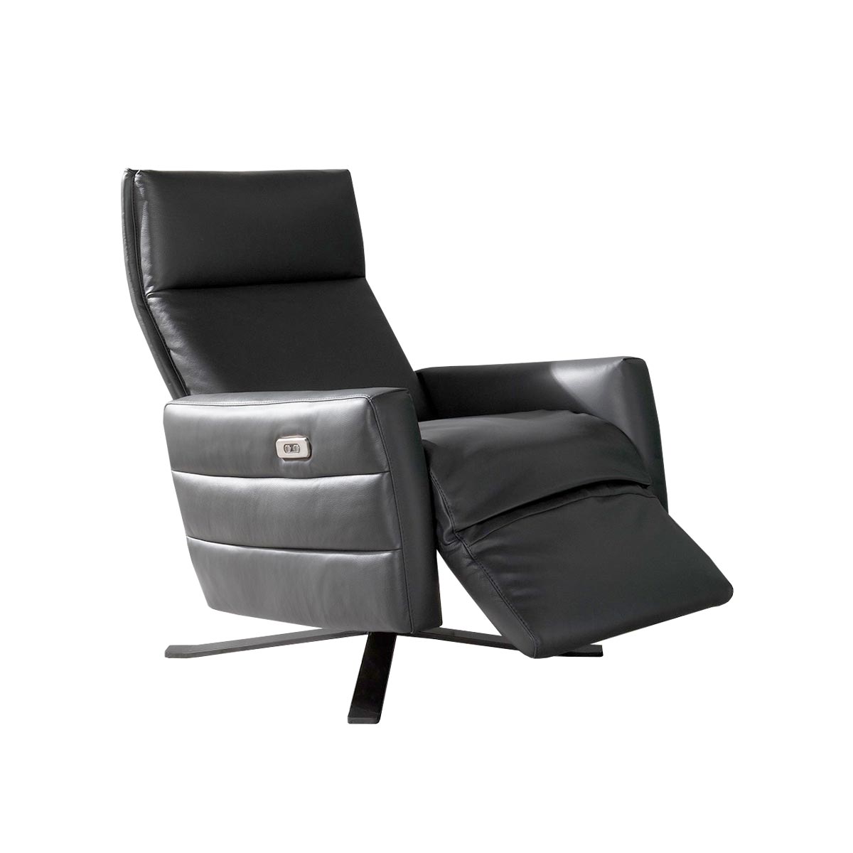 Istante sillón reclinable en piel. Muebles Italianos variant